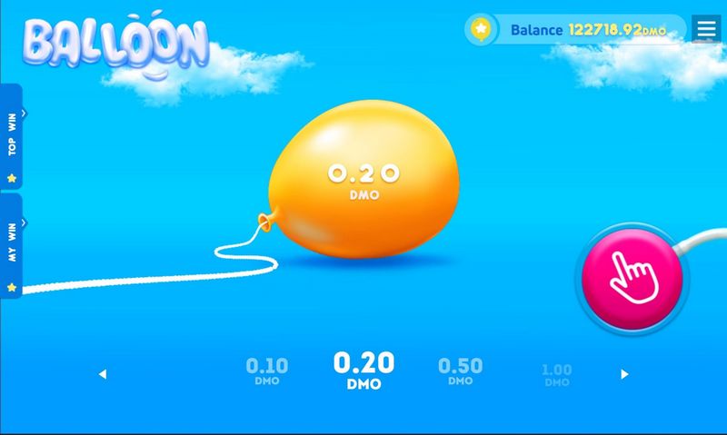 Balloon collision game evaluation: high possible, low competition, optimum ROI