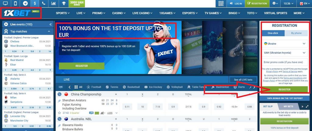 1xBet Casino en France 2026
